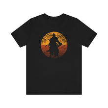 Load image into Gallery viewer, Samurai In Vintage Sunset T-Shirt - KultOfMars
