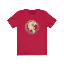 Load image into Gallery viewer, Spartan Gold Shield T-Shirt - KultOfMars
