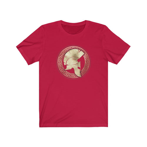 Spartan Gold Shield T-Shirt - KultOfMars