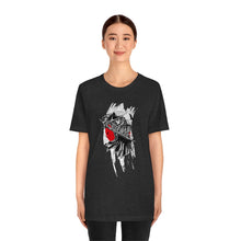 Load image into Gallery viewer, Samurai In Attacking Stance Japanese Flag T-Shirt - KultOfMars
