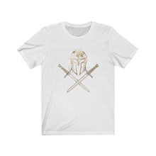 Load image into Gallery viewer, Spartan Helmet With Two Swords T-Shirt - KultOfMars

