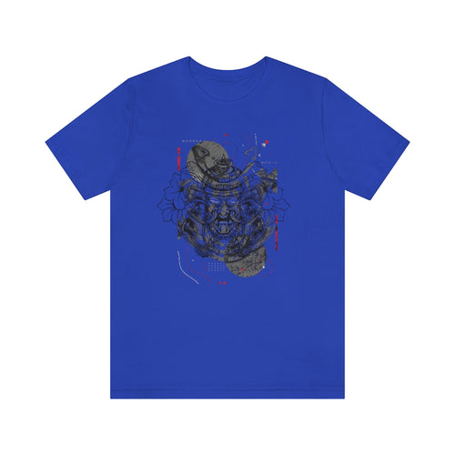 Samurai Mask Geometry T-Shirt - KultOfMars