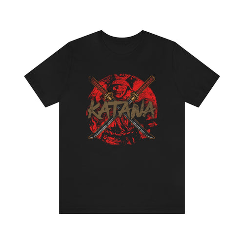 Katana Samurai Sunset T-Shirt - KultOfMars