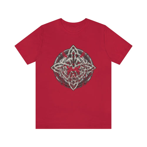 Viking Head On Shield T-Shirt - KultOfMars