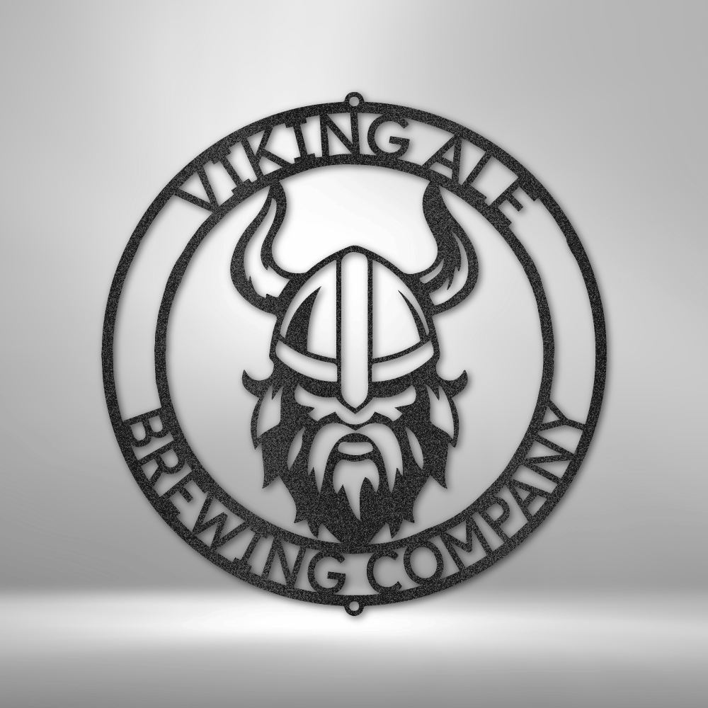 Viking Ring Monogram - Steel Sign - KultOfMars