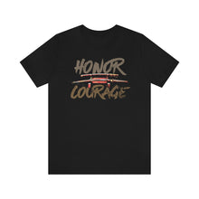 Load image into Gallery viewer, Honor &amp; Courage Japanese Katana T-Shirt - KultOfMars
