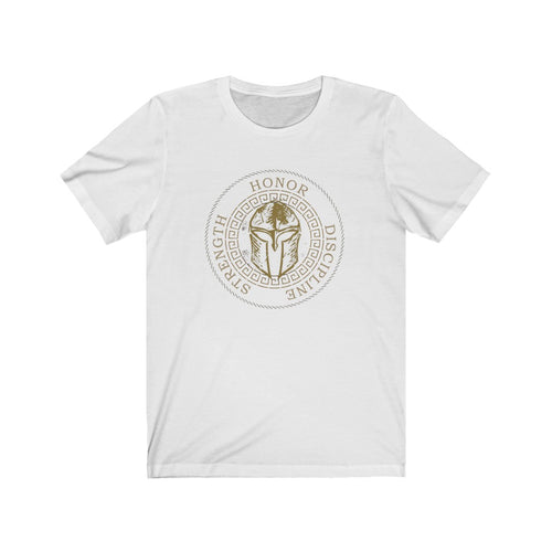 Honor Strength Discipline Spartan T-Shirt - KultOfMars