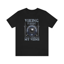 Load image into Gallery viewer, Viking Blood Runs Through My Veins T-Shirt - KultOfMars
